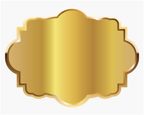 Gold Label Template Png Clip Art Image Gallery Yopriceville Clip