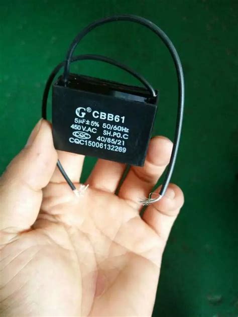 Original Brand New Cbb61 Starter Capacitor Dedicated To Electric Fans