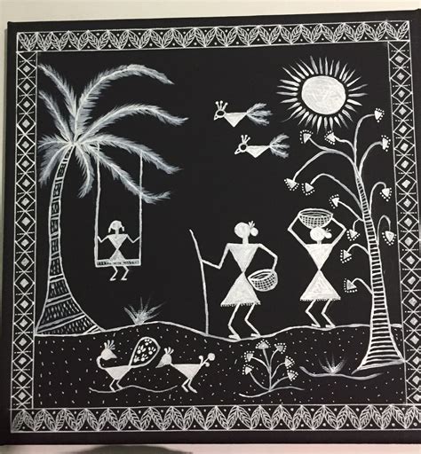 Warli Art Artofit