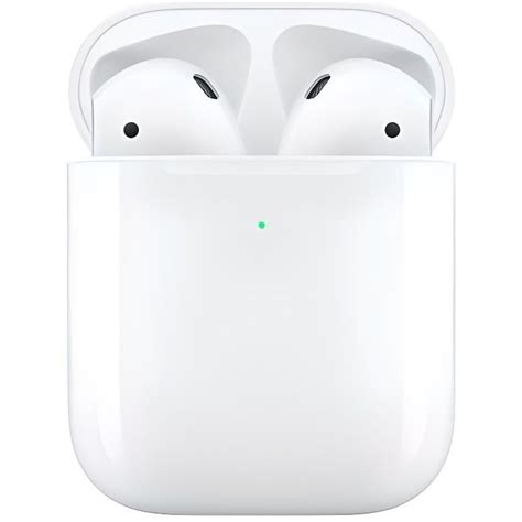 Apple Couteurs Sans Fil Airpods Bo Tier De Charge Sans Fil