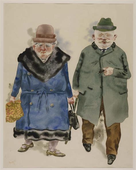 A Married Couple By George Grosz 1930 Art Degenerate Art Magic Realism