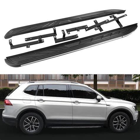 Platform Iboard Side Step For Vw Volkswagen Tiguan S Se Sel 2017 2018 Running Board Nerf Bar In