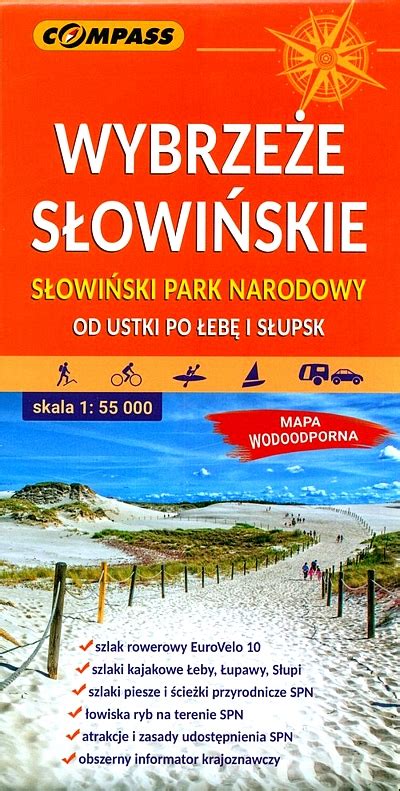 Wybrze E S Owi Skie S Owi Ski Park Narodowy Mapa Wodoodporna