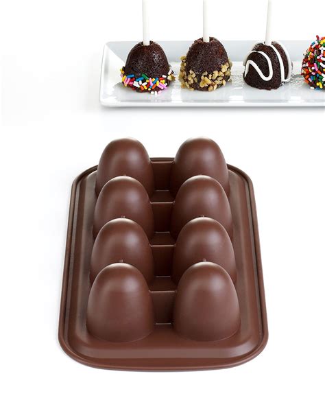 Closeout Wilton Silicone 8 Count Brownie Pop Mold And Reviews Bakeware Kitchen Macy S