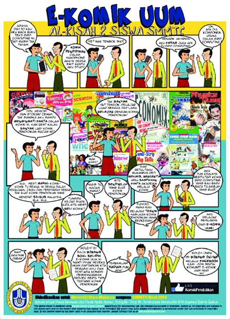 A comic presented to respondents as an introduction to educational ...