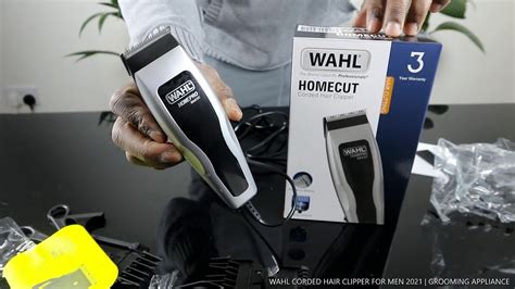 WAHL CORDED HAIR CLIPPER FOR MEN 2021 | GROOMING APPLIANCE - YouTube