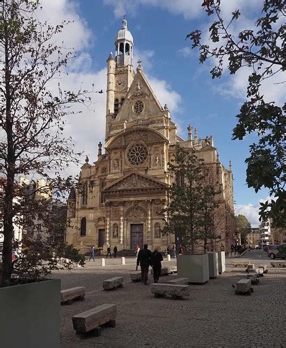 B Panth On Eglise Saint Etienne Du Mont Plac Flickr