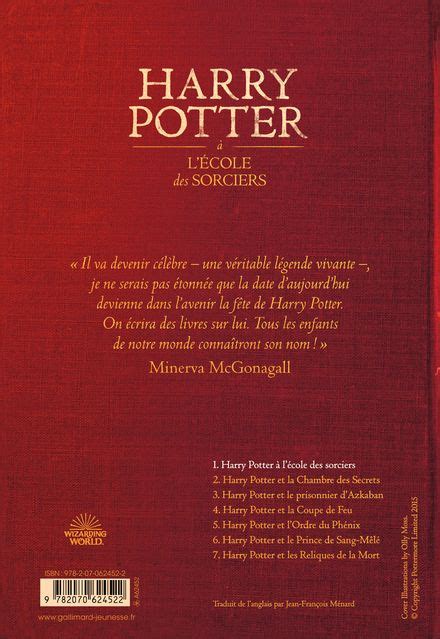 Livre Harry Potter L Cole Des Sorciers Ubicaciondepersonas Cdmx Gob Mx