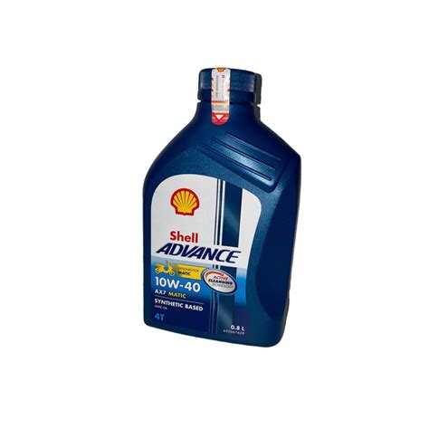 Jual Oli Shell Advance AX7 10W 40 Matic 800ml Cocok Untuk Semua Motor