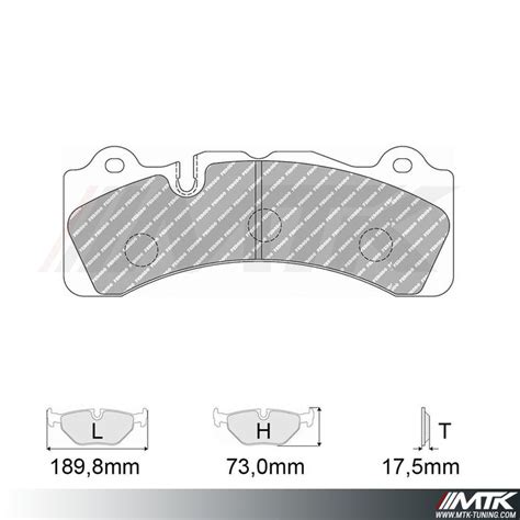 Plaquettes De Frein Ferodo Ds Frp R Brembo D