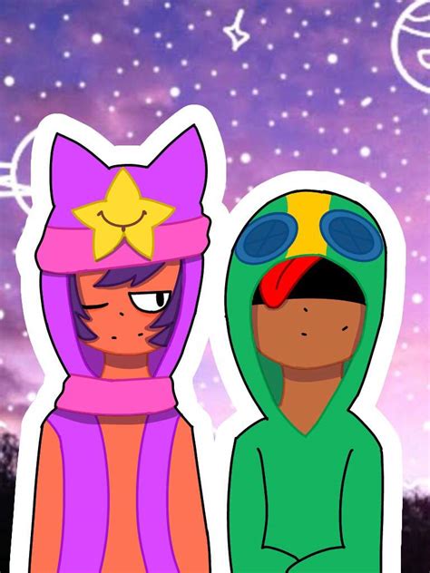 Sandy And Leon Apenas Um Desenho Brawl Stars Amino Oficial Amino