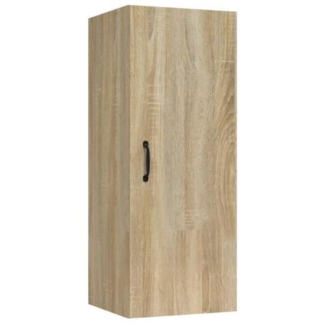 Bao Armoire Suspendue Ch Ne Sonoma X X Cm Bois D Ing Nierie