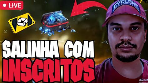 Free Fire Ao Vivo V Inscritosx Dos Crias Sala Premiada Youtube