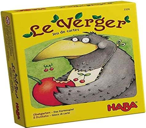 HABA 3326 Le Verger Jeu De Cartes Amazon Fr Jeux Et Jouets