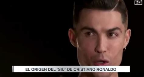 Cristiano Ronaldo Reveló El Origen De Su Grito ‘siu Video Juventus