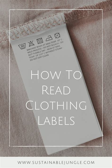 How To Read Clothing Labels Demystifying Textile Numbers And Symbols