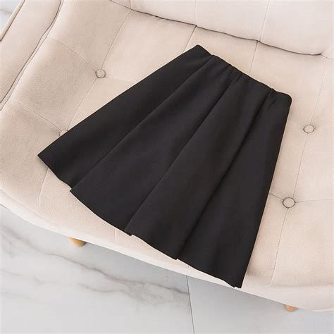 Plus Size Pleat A Line Mini Skirt Pluspreorder