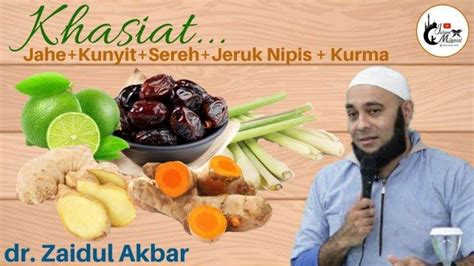 Resep Minuman Herbal Sirup Jeruk Nipis Ala Dr Zaidul Akbar