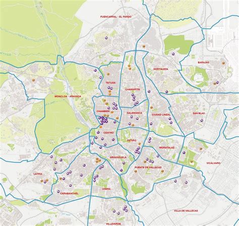 Salamanca Madrid Mapa Barrio De Salamanca Mapa De Madrid Espanha