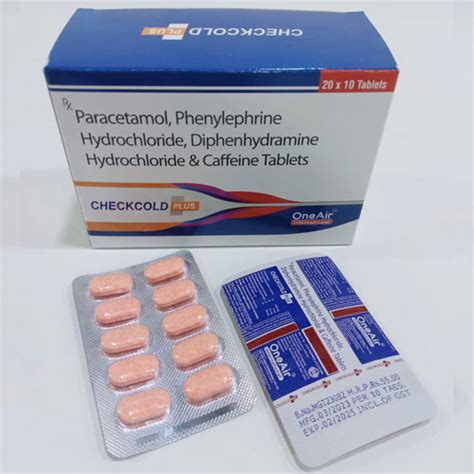 Checkcold Plus Tablets Aclivia Healthcare Pvt Ltd