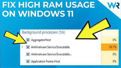 How To Fix Windows High Ram Usage Issues Youtube