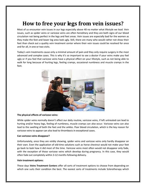 PPT - How to free your legs from vein issues? PowerPoint Presentation