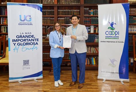 Ecuador Convenio Entre COOPI Y La Universidad De Guayaquil Para La