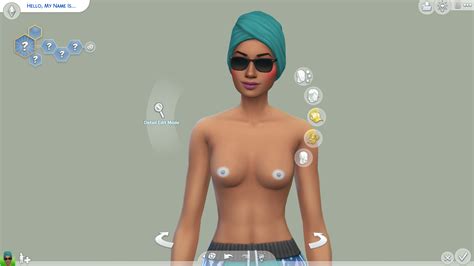 My Sims Nipples Are Greywhite Help The Sims 4 Technical