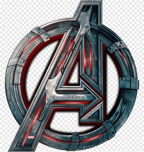 Red Marvel Avengers Logo