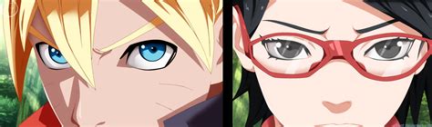 Naruto Gaiden Boruto And Sarada By X7rust On Deviantart