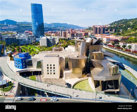 Guggenheim Museum Bilbao Aerial View Hi Res Stock Photography And