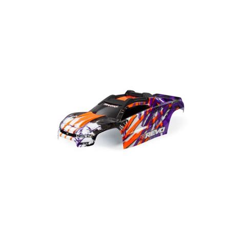 Body E Revo Purple Reservedele Holte Modelhobby