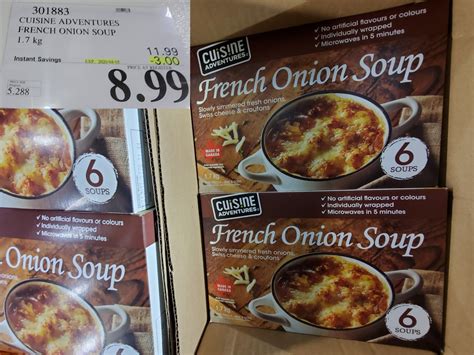 Cuisine Adventures French Onion Soup Kg Instant Savings