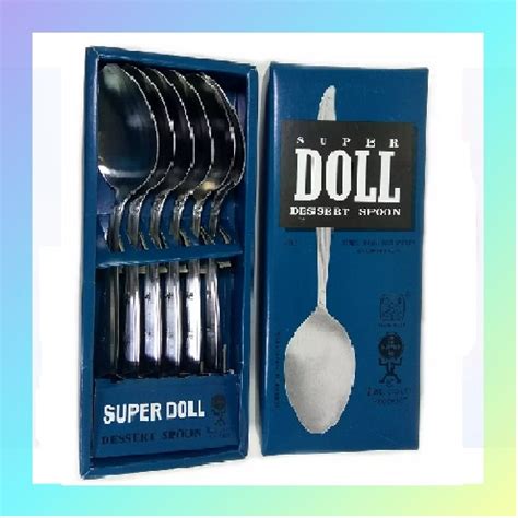 Jual Sendok Garpu Makan Super Doll Stainless Steel Shopee Indonesia