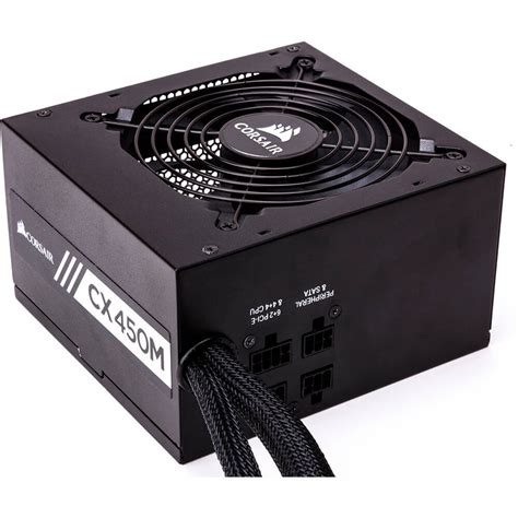 Fuente Alimentacion 450w Corsair Cx450m Pfc Activo 80bronze Semi