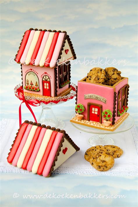 Gingerbread House Cookie Jar Cookie Cutter Set Gingerbread House Kit