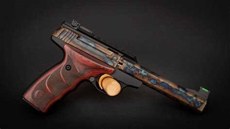 Turnbull Finished Browning Buck Mark Plus Rosewood Udx With Picatinny