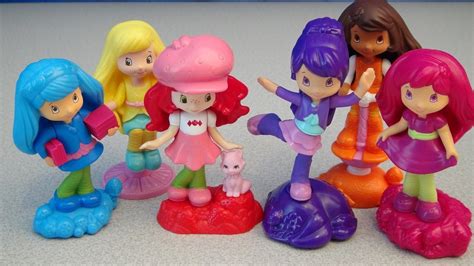 Strawberry Shortcake Mcdonalds Happy Meal Toy Collection Video