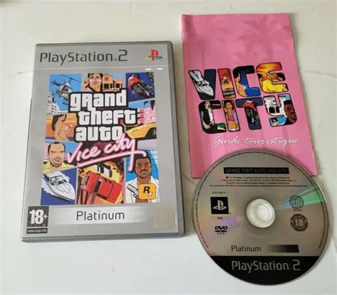 Grand Theft Auto Vice City Gta Playstation Ps Pal Complet Eur