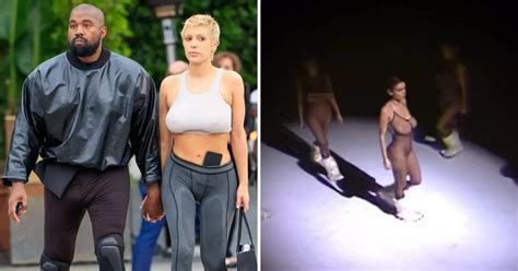 Kanye West Clones His Wife Bianca Censori For New Stunt As She Appears Nearly Naked The Mirror