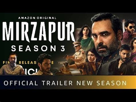 Mirzapur Season Trailer Ali Fazal Pankaj Tripathi Divyenndu Sharma