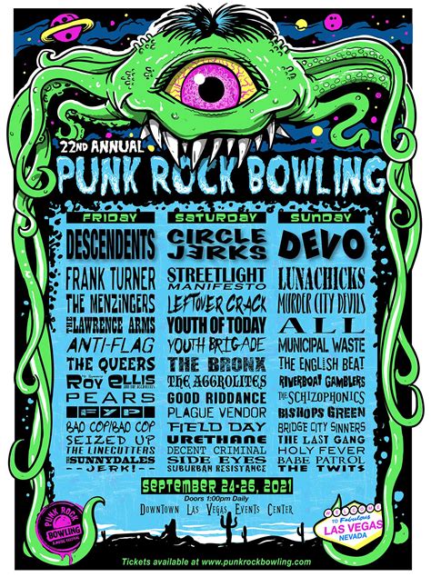 Buy Tickets to Punk Rock Bowling and Music Festival 2021 in Las Vegas ...