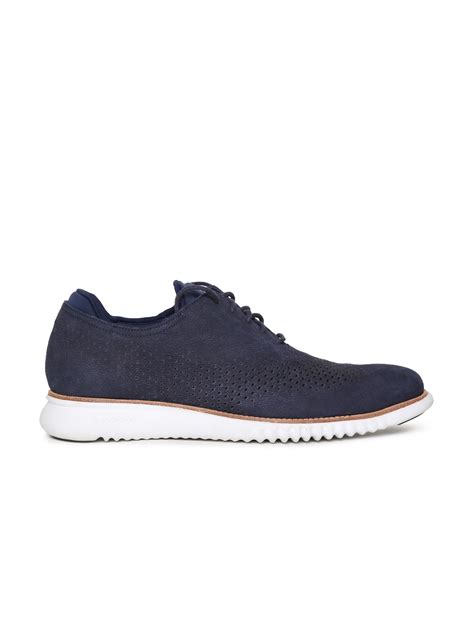 Buy Cole Haan Men Navy Blue Sneakers Casual Shoes For Men 2530766