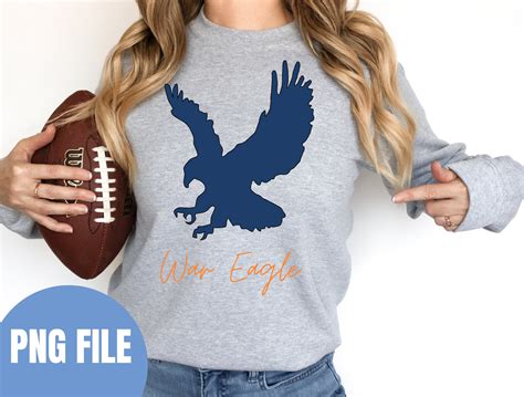 Auburn War Eagle PNG War Eagle PNG Auburn Football - Etsy