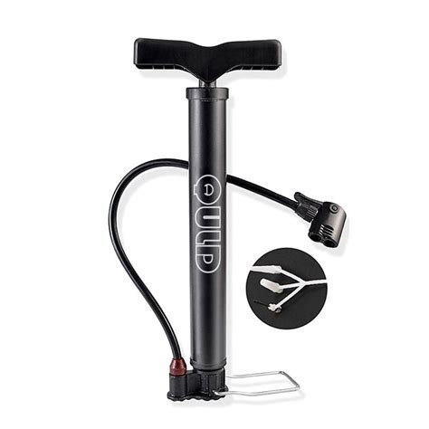 Quld Bike Pump Mini Portable Bicycle Foot Pump With Pressure Gauge Bik