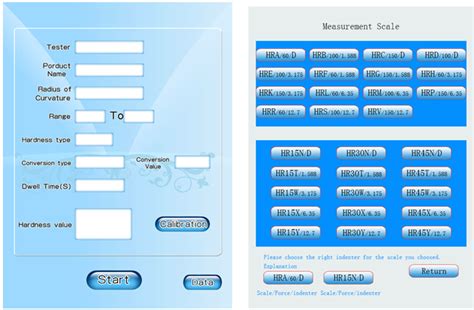 자동 표면적 로크웰 경도 기계 ASTM E18을 시험하기