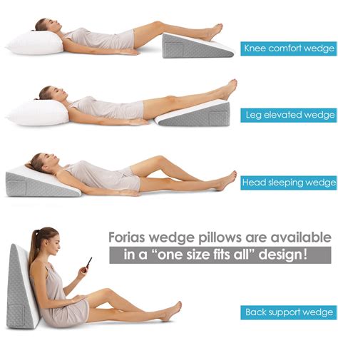 Mua Forias Wedge Pillow For Sleeping Bed Wedge Pillow For After