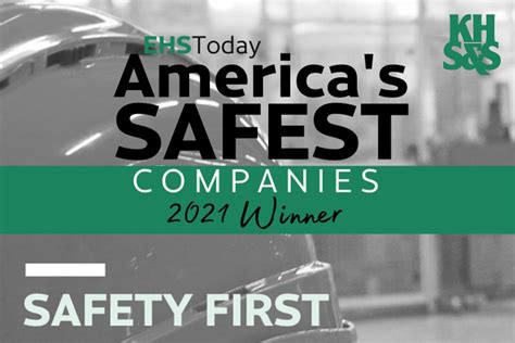 Khs S Is One Of America S Safest Companies Khs S West