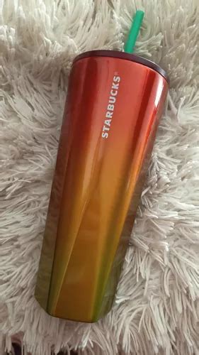 Vaso Starbucks Acero Inoxidable Venti Mango Meses Sin Intereses