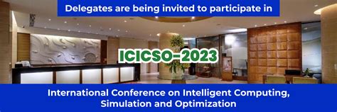 International Conference On Intelligent Computing Simulation And